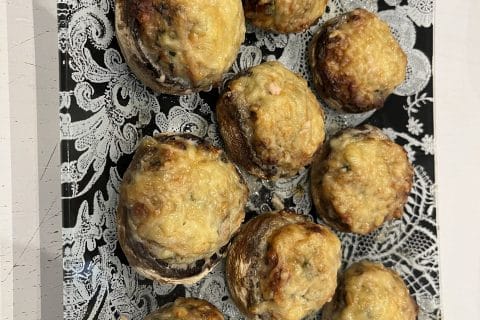 Cliquez pour zoomer ! Champignons farcis Thermomix par David