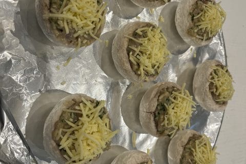 Cliquez pour zoomer ! Champignons farcis Thermomix par David