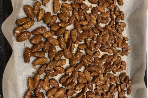 Cliquez pour zoomer ! Amandes grillées à la cannelle et au miel Thermomix par David