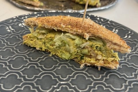 Cliquez pour zoomer ! Club sandwich poulet curry Thermomix par David