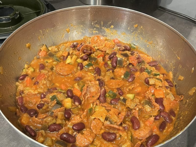 Cliquez pour zoomer ! Mijoté de légumes façon Tex-Mex Thermomix par David