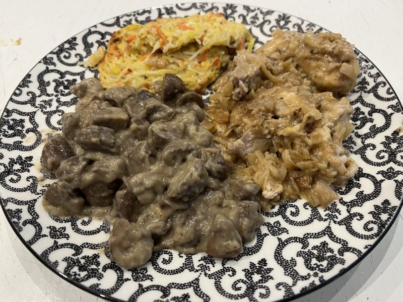 Champignons à la crème au Thermomix - Cookomix