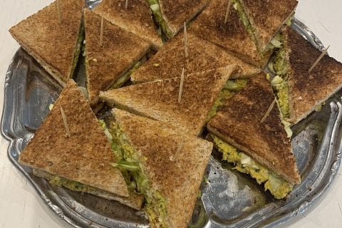 Cliquez pour zoomer ! Club sandwich poulet curry Thermomix par David