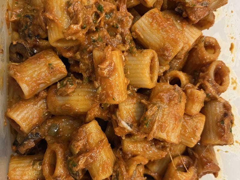 Cliquez pour zoomer ! Penne alla puttanesca Thermomix par David