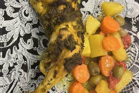 Cliquez pour zoomer ! Poulet rôti à la Marocaine Thermomix par David