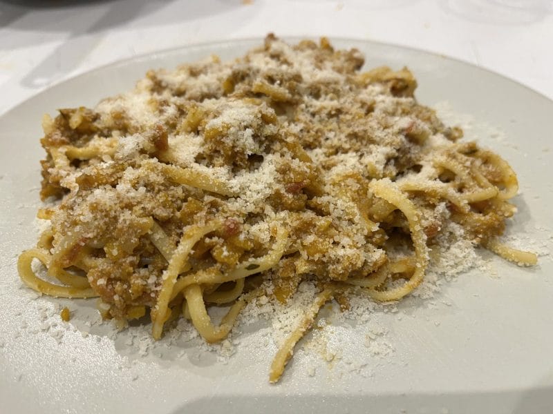 Cliquez pour zoomer ! Pâtes sauce bolognaise au potiron Thermomix par David