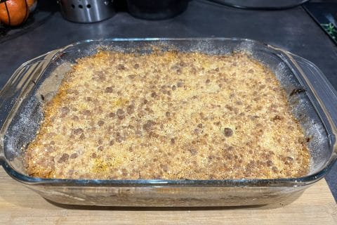 Cliquez pour zoomer ! Crumble de butternut au chorizo Thermomix par David
