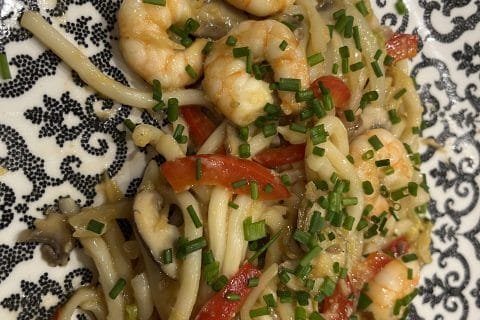 Cliquez pour zoomer ! Nouilles udon miso Thermomix par David