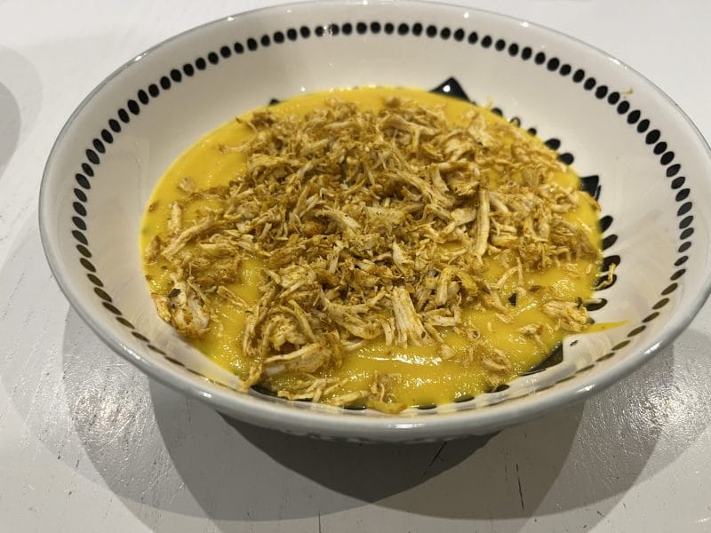 Cliquez pour zoomer ! Crème de potimarron à la ricotta Thermomix par David