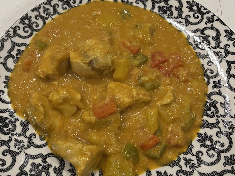 Cliquez pour zoomer ! Dinde massalé coco Thermomix par David