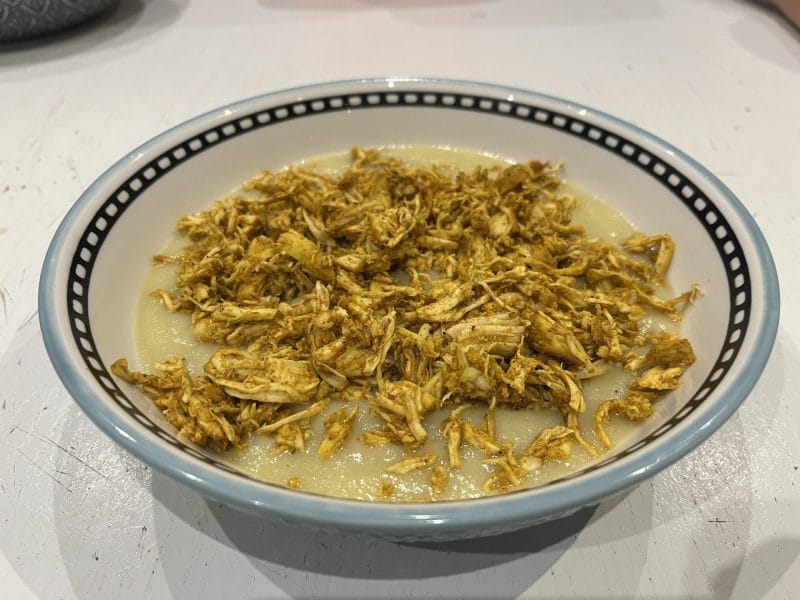 Cliquez pour zoomer ! Crème de chou-fleur au poulet Thermomix par David