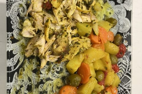 Cliquez pour zoomer ! Poulet rôti à la Marocaine Thermomix par David