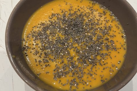 Cliquez pour zoomer ! Velouté de carottes et tomates séchées Thermomix par David