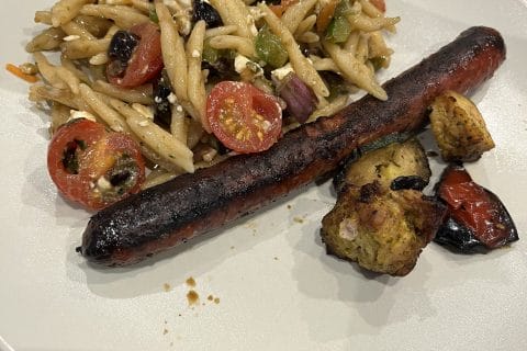 Cliquez pour zoomer ! Salade d’orzo à la méditerranéenne Thermomix par David