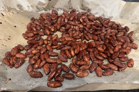 Cliquez pour zoomer ! Amandes grillées à la cannelle et au miel Thermomix par David