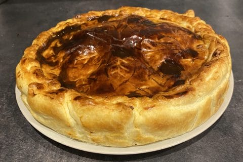 Cliquez pour zoomer ! Tourte au poulet et aux champignons Thermomix par David