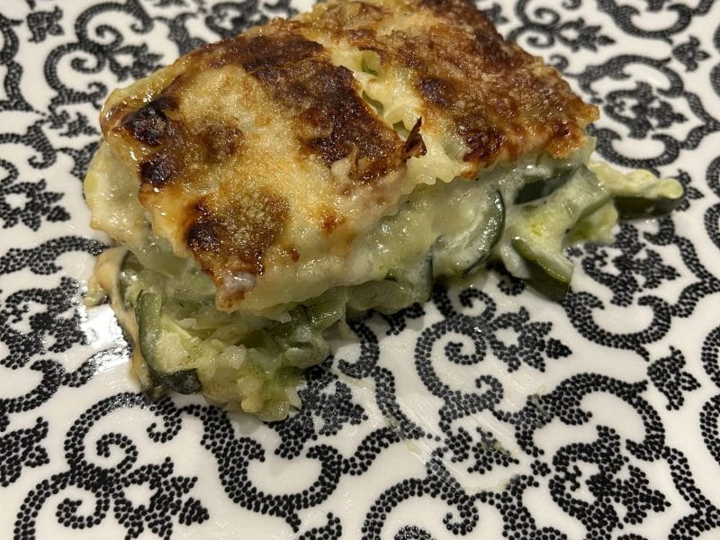 Cliquez pour zoomer ! Gratin de ravioles aux courgettes Thermomix par David