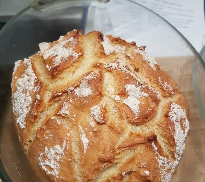 Cliquez pour zoomer ! Pain Cocotte Thermomix par Valerie F