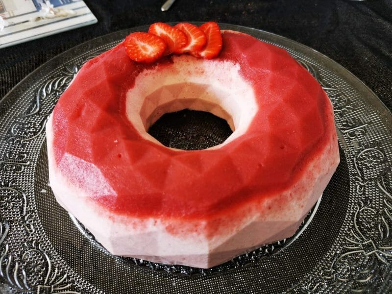 Cliquez pour zoomer ! Bavarois aux fraises Thermomix par Blandine18