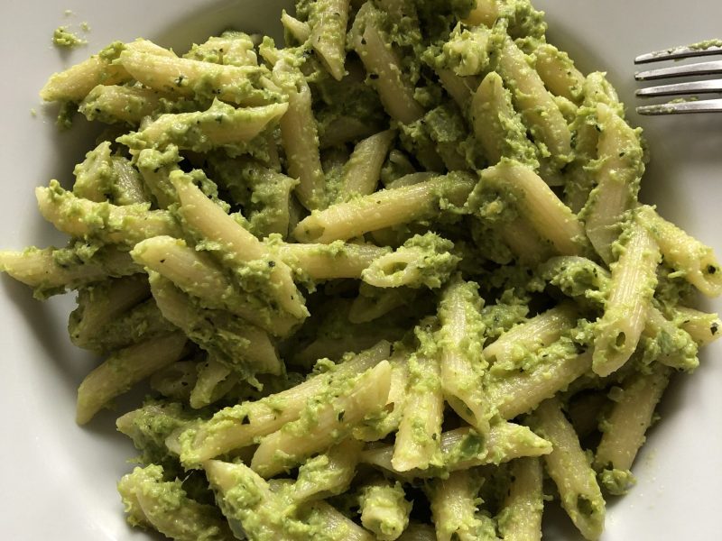 Cliquez pour zoomer ! Pâtes au pesto de haricots verts Thermomix par sylvieltv