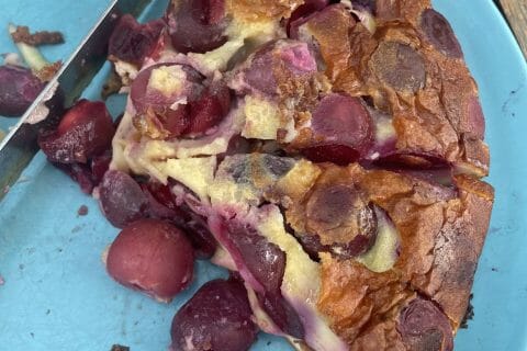 Cliquez pour zoomer ! Clafoutis aux cerises Thermomix par No42