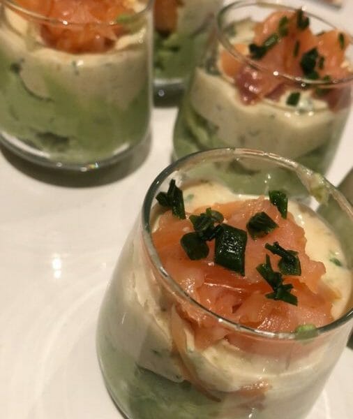Cliquez pour zoomer ! Verrines saumon avocat Thermomix par No42