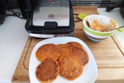 Cliquez pour zoomer ! Pancakes à la patate douce Thermomix par mulan1972