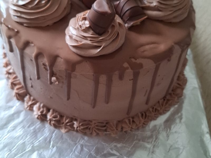 Cliquez pour zoomer ! Layer cake Kinder Bueno Thermomix par malise76