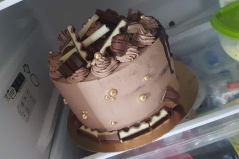 Cliquez pour zoomer ! Layer cake Kinder Bueno Thermomix par myflo