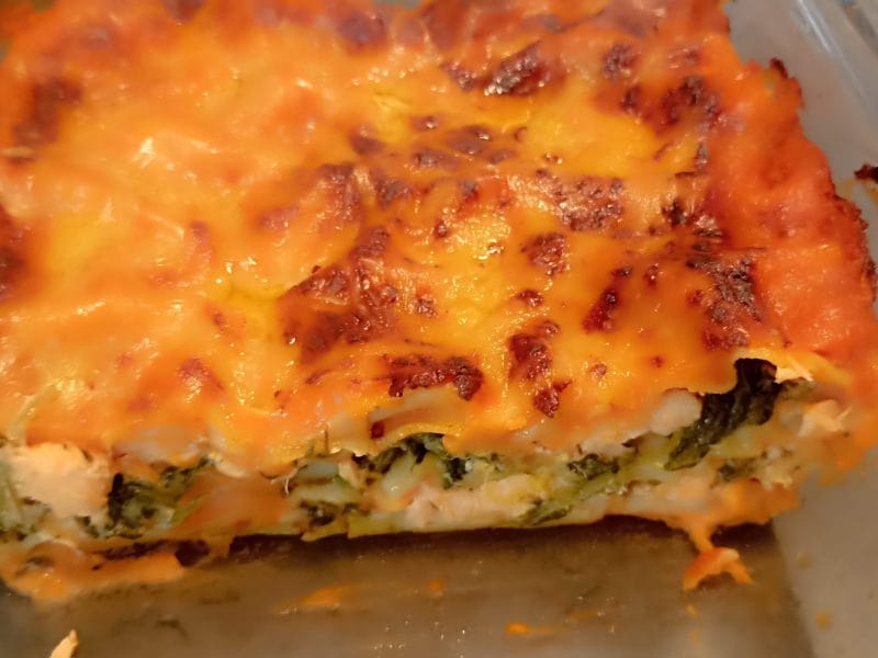 Cliquez pour zoomer ! Lasagnes au saumon et aux épinards Thermomix par celine290272