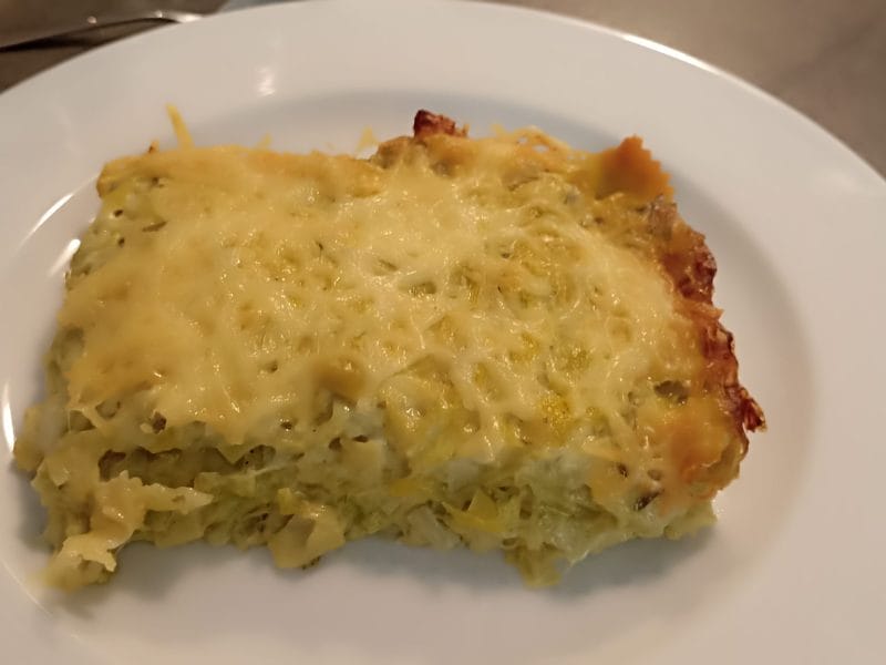 Cliquez pour zoomer ! Gratin de ravioles aux poireaux Thermomix par celine290272