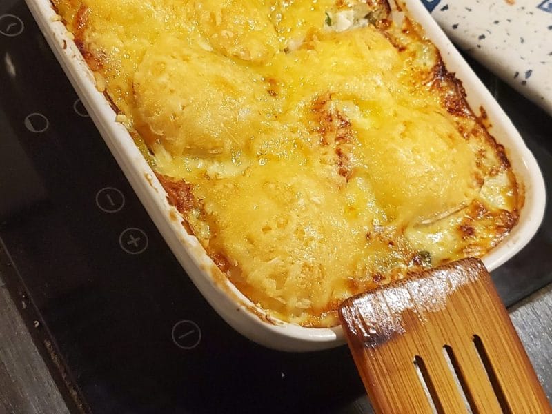 Cliquez pour zoomer ! Gratin de courgettes au chèvre Thermomix par julay77