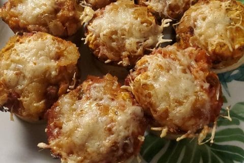 Cliquez pour zoomer ! Muffins salés façon pizza Thermomix par julay77