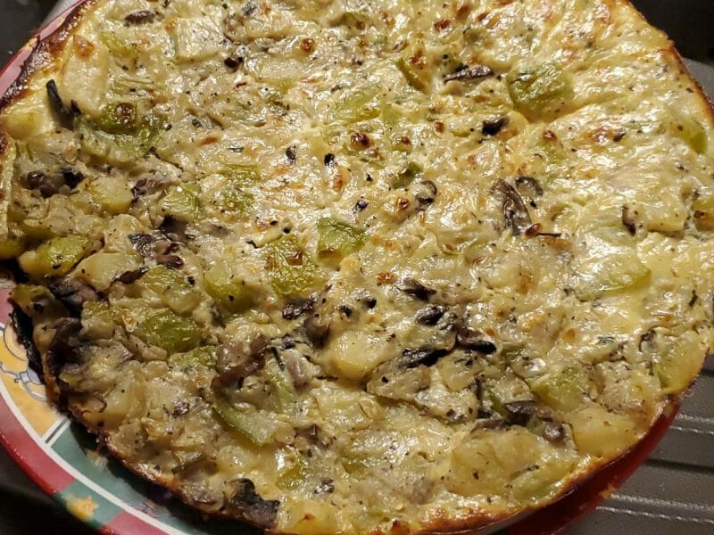Cliquez pour zoomer ! Tortilla de courgettes Thermomix par julay77