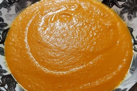 Cliquez pour zoomer ! Velouté de carottes et poivrons rouges Thermomix par julay77