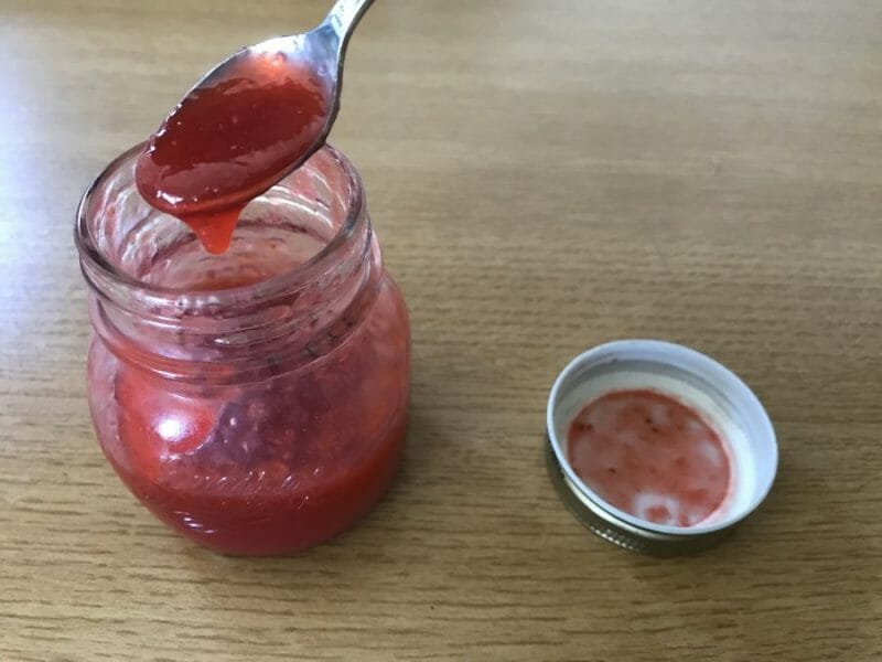 Cliquez pour zoomer ! Confiture de fraises Thermomix par Themoustique13