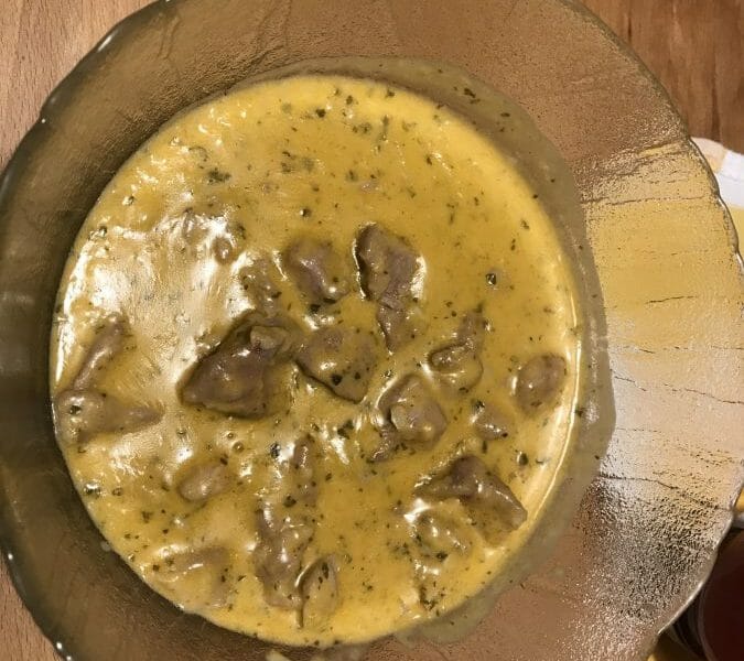 Cliquez pour zoomer ! Émincés de poulet et crème de citron Thermomix par Themoustique13