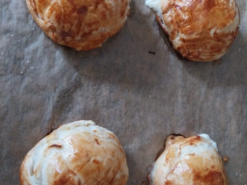 Cliquez pour zoomer ! Feuilletés au chèvre et aux pommes Thermomix par yumi72