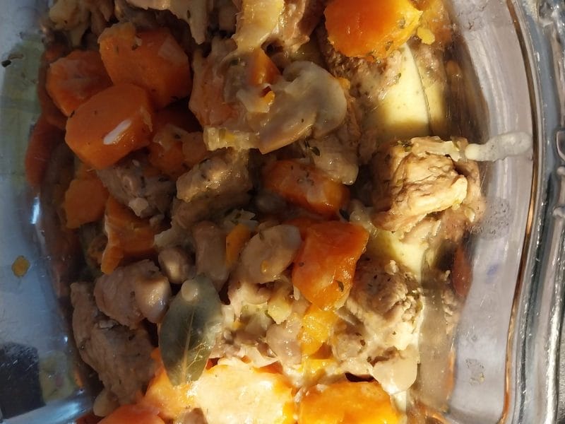 Cliquez pour zoomer ! Filet mignon façon blanquette Thermomix par yumi72