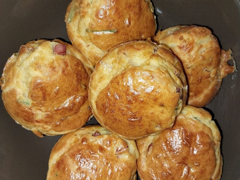 Cliquez pour zoomer ! Mini muffins au jambon et olives vertes Thermomix par yumi72