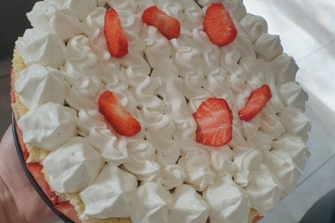 Cliquez pour zoomer ! Fraisier Thermomix par Titi131