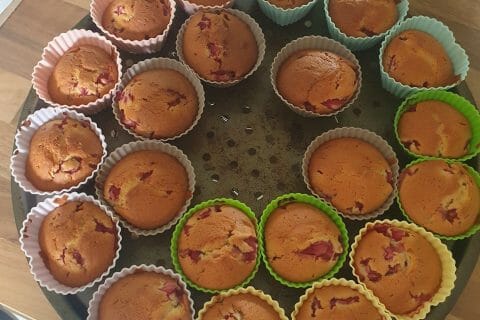 Cliquez pour zoomer ! Muffins aux fraises Thermomix par Titi131