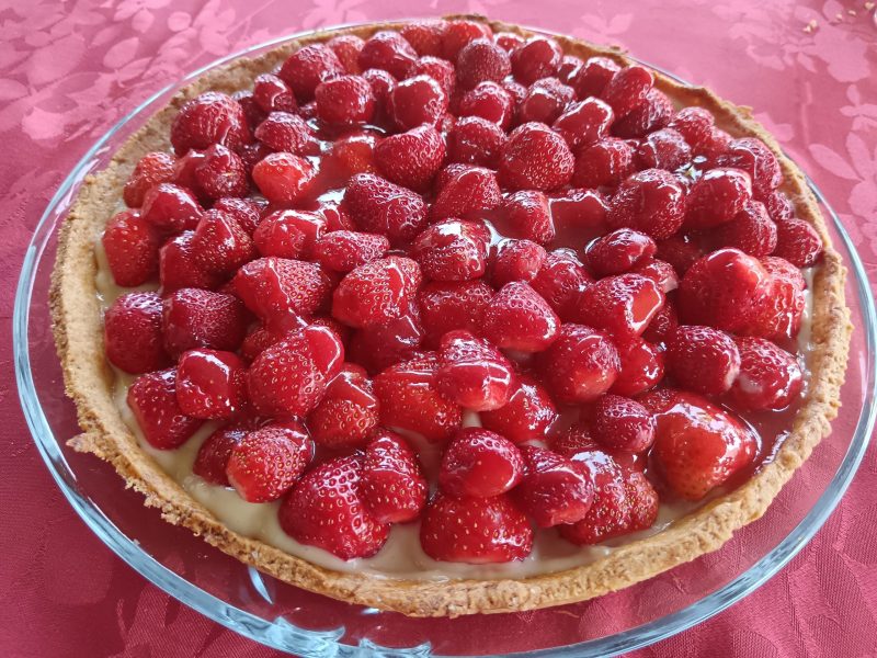 Cliquez pour zoomer ! Tarte aux fraises Thermomix par kikie67