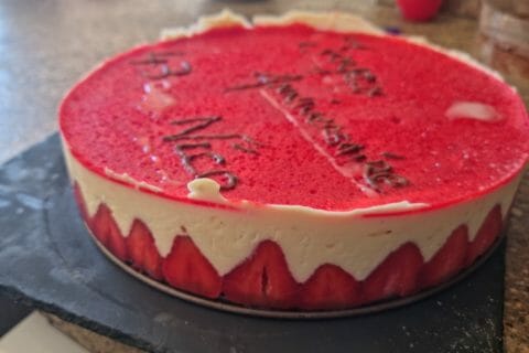 Cliquez pour zoomer ! Fraisier Thermomix par karen06790