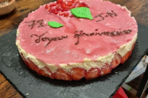 Cliquez pour zoomer ! Fraisier Thermomix par karen06790