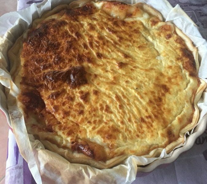 Cliquez pour zoomer ! La tarte au Beaufort Thermomix par Mamache