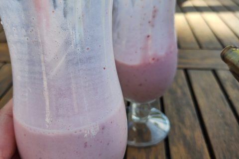 Cliquez pour zoomer ! Milkshake fraise banane Thermomix par claire_686