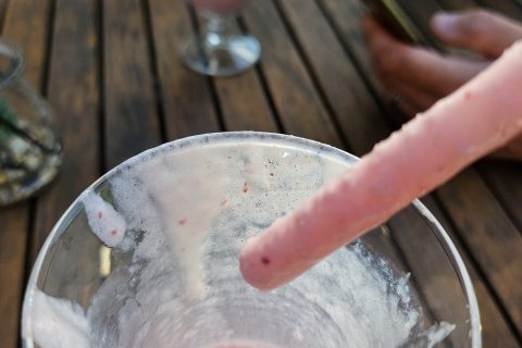 Cliquez pour zoomer ! Milkshake fraise banane Thermomix par claire_686