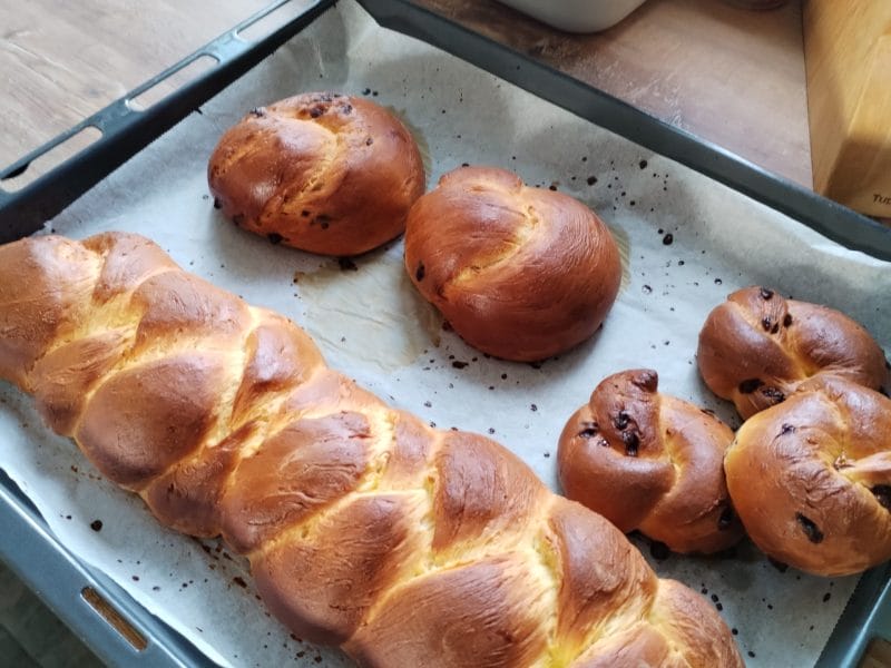 Cliquez pour zoomer ! Brioche tressée à la mie filante Thermomix par rosa_40