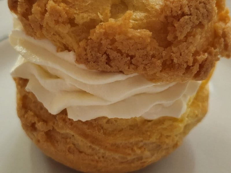 Cliquez pour zoomer ! Choux craquelin fraises chantilly Thermomix par joche59